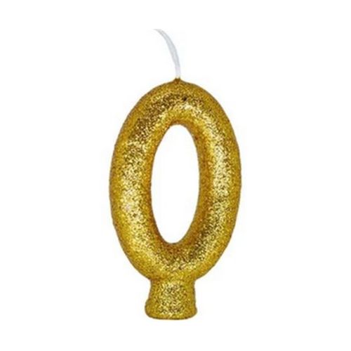 VELA ANIVERSARIO N 0 DOURADA UNIDADE
