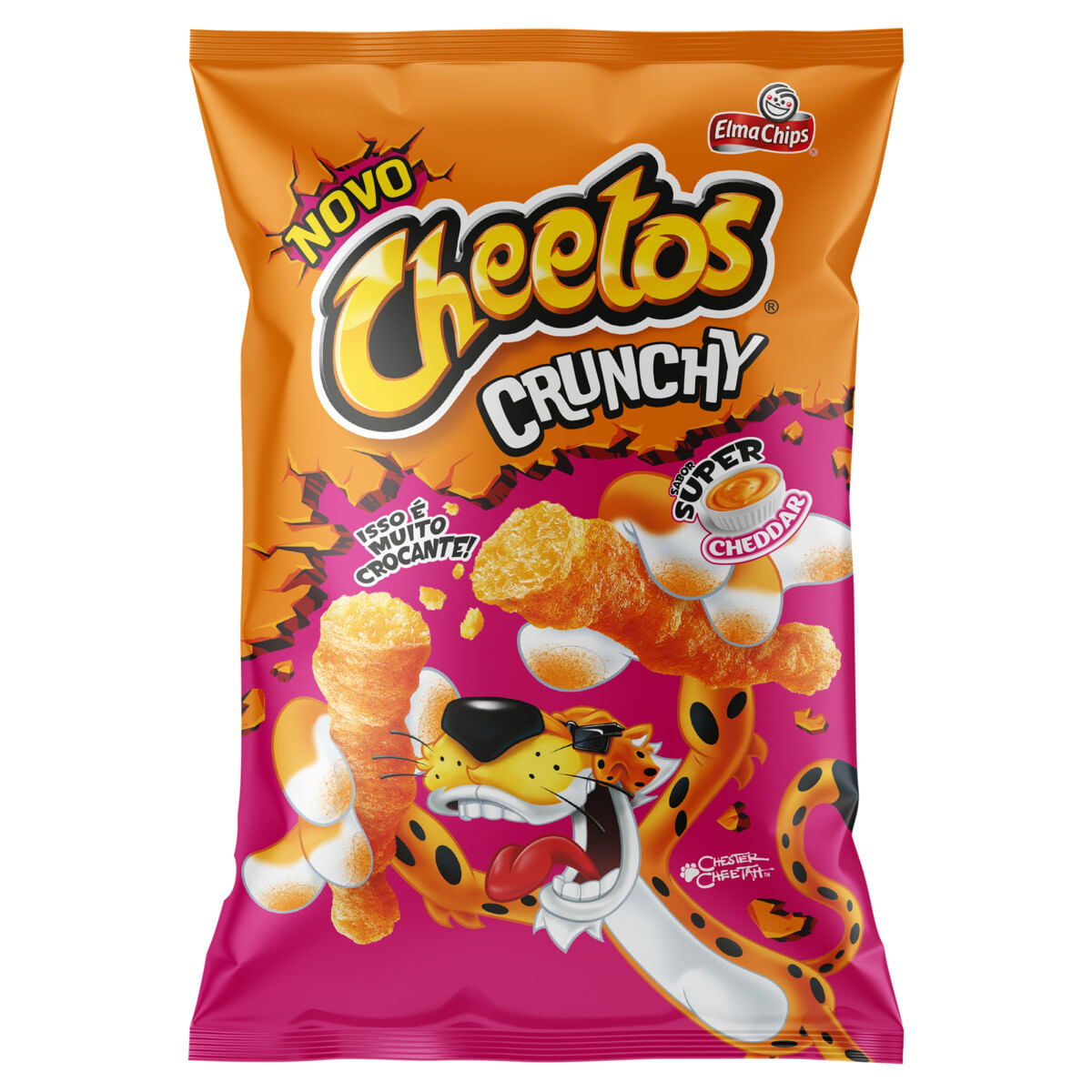 Novo Cheetos Crunchy Super Cheddar 48g