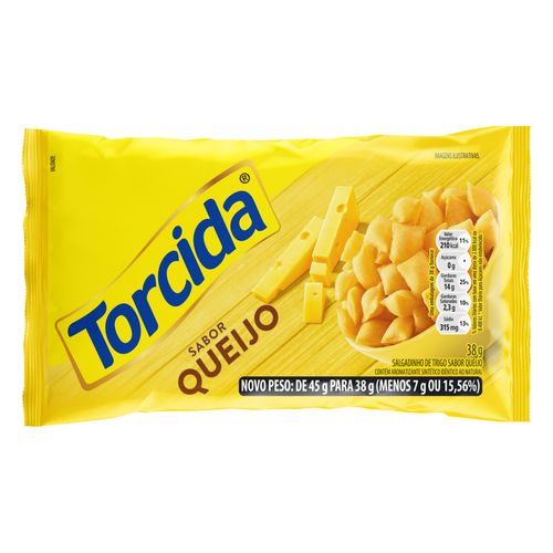 Salgadinho torcida queijo 38G