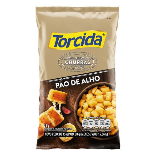 Salgadinho torcida pao de alho 38G