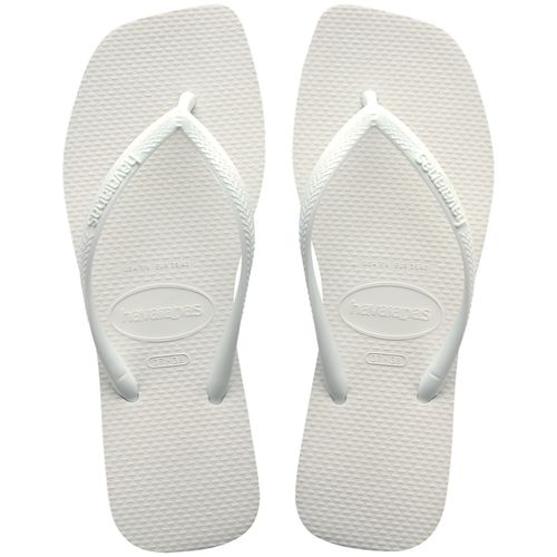 Sandalia Havaianas Slim square branca 39/40 PAR