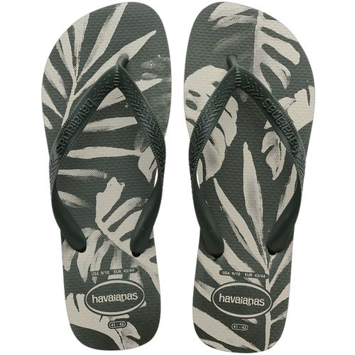 Sandalia Havaianas Aloha verde olive 43/44 PAR