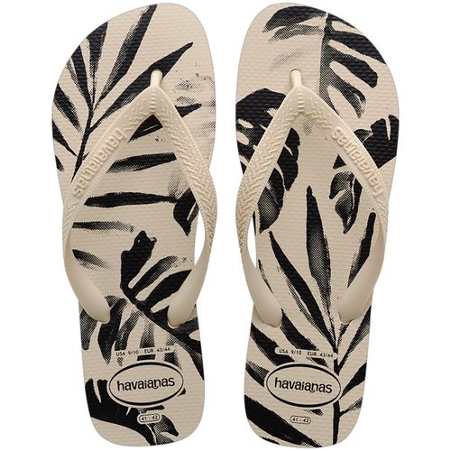 Sandalia Havaianas Aloha bege palha 35/36 PAR