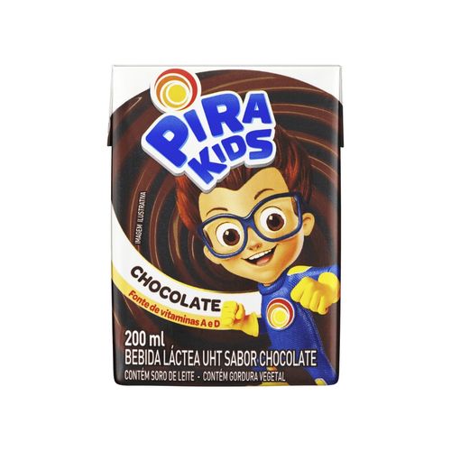Bebida Lactea Pirakids Chocolate 200ML