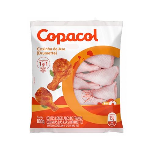Coxinha Da Asa De Frango Copacol Iqf 800G