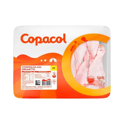Coxinha Da Asa De Frango Copacol Bandeja 1KG