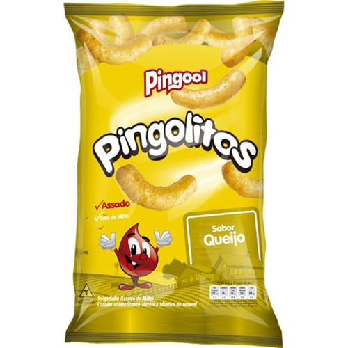 Salgadinho Pingool Pingolitos Queijo 40G