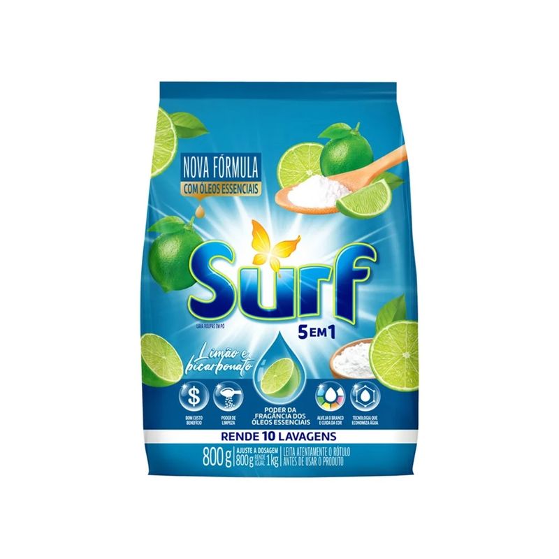 Detergente-Em-Po-Surf-Limao-E-Bicarbonato-Sache-800G