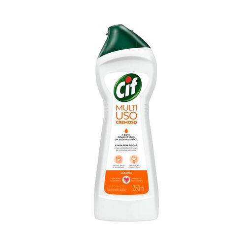Saponaceo Cif Cremoso Laranja 250ML