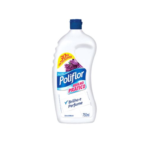Cera Poliflor Brilho Pratico Incolor L750P525
