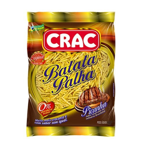 Batata Palha Crac Picanha 60G