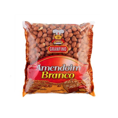 Amendoim Branco Granfino 500G