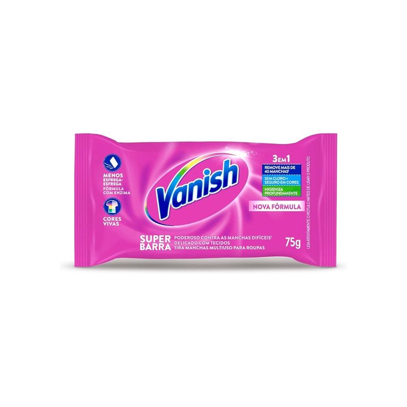 Tira-Manchas-Vanish-Super-Barra-75G