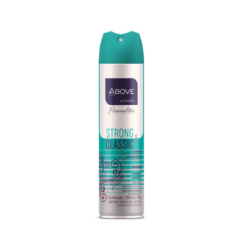 Desodorante-Aerosol-Above-Invisible-Strong-Classic-90G