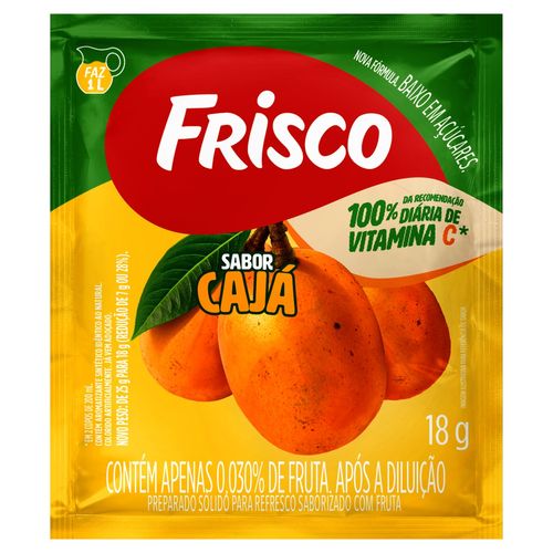 Refresco Em Po Frisco Caja 18G