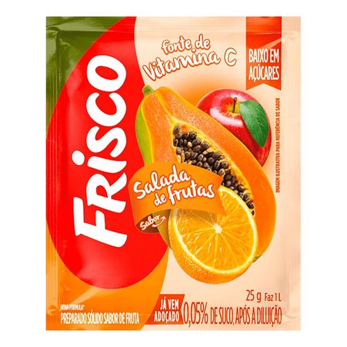 Refresco Em Po Frisco Salada De Frutas 18G