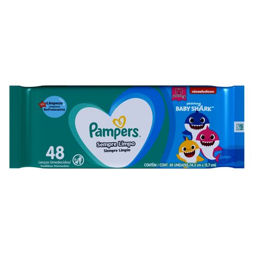Toalha Umededecida Pampers Limpeza Profunda C/48UN