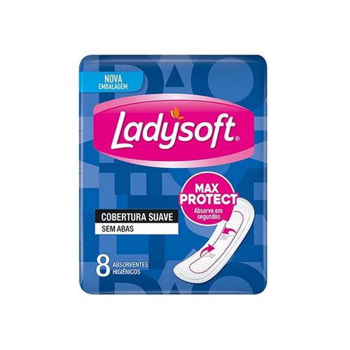 Absorvente Ladysofty Suave Sem Abas C/8