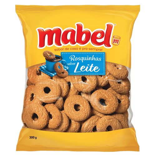 BISCOITO MABEL ROSCA LEITE 400G 300G