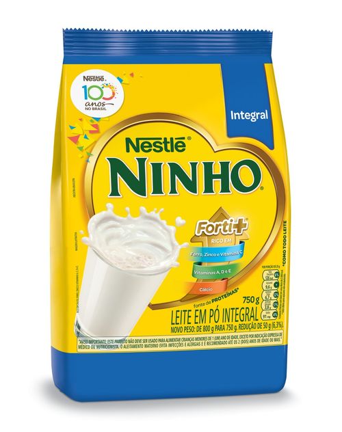 Leite Em Po Ninho Integral Forti+ Sache 750G