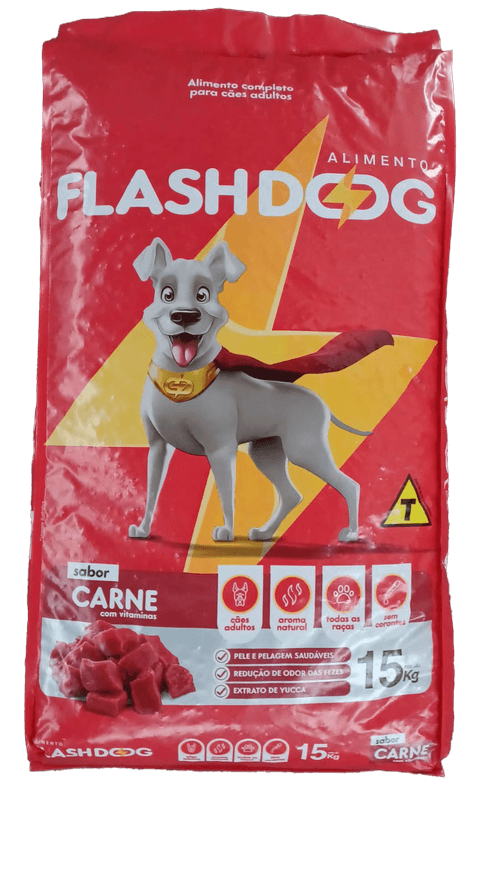Racao Para Cao Flash Dog 15KG