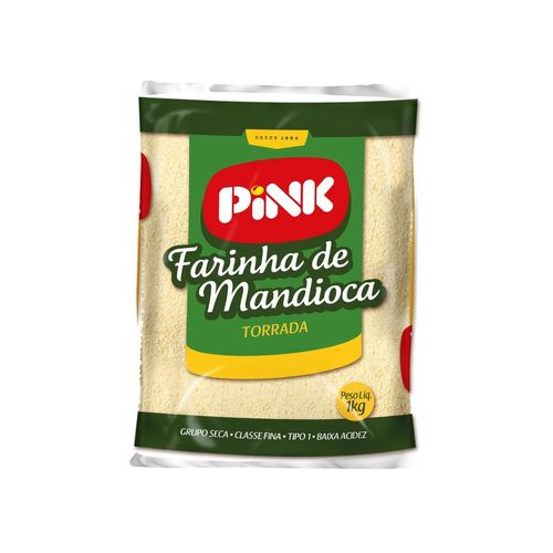 FARINHA MANDIOCA PINK TORRADA 1KG