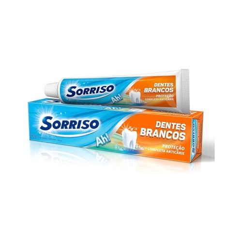 Creme Dental Sorriso Dentes Brancos 90G
