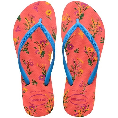 Sandalia Havaianas Slim Romance salmao 39/40 PAR