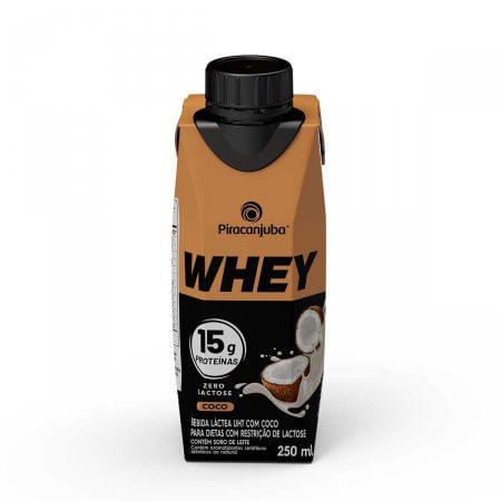 BEBIDA LACTEA PIRACANJUBA WHEY PROTEIN COCO 250ML
