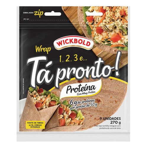 WRAP WICKBOLD TA PRONTO PROTEINA 270G