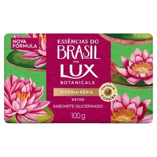 Sabonete Lux Essencias Brasil Vitoria Regia 100G