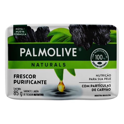Sabonete Palmolive Naturals Carvao 85G