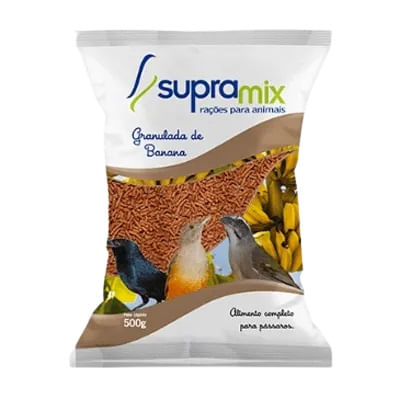 RACAO SUPRAMIX GRANULADA DE BANANA 500G