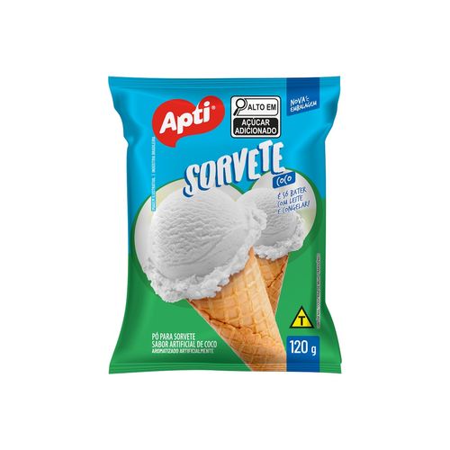 Po Para Sorvete Apti Coco sache 120G