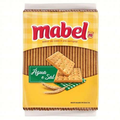 Biscoito Mabel Agua E Sal 300G