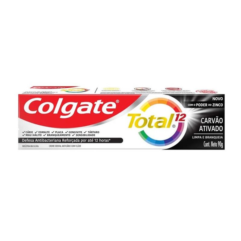 Creme-Dental-Colgate-Total-12-Carvao-Ativado-90G