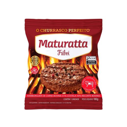 Hamburguer Friboi Matturatta Costela 180G