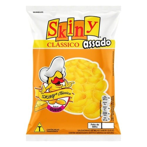 Salgadinho Skiny Queijo 35G