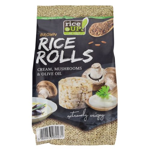 BISCOITO RICE UP ARROZ CREME COGUMELO E AZEITE 50G
