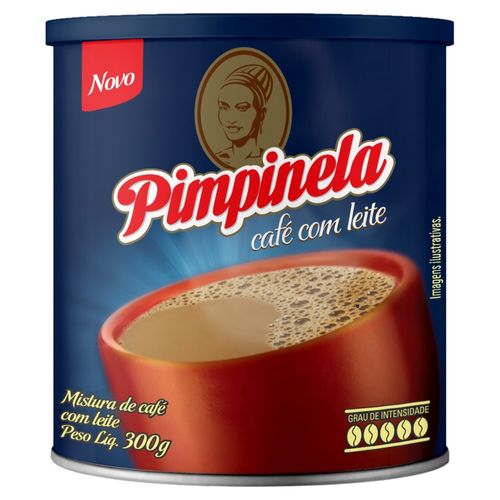 CAFE C/ LEITE 3 PIMPINELA LT 300G