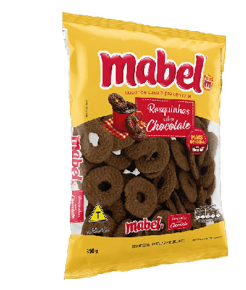 BISCOITO MABEL ROSCA CHOCOLATE 300G