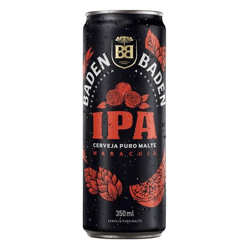 Cerveja Baden Ipa Maracuja Puro Malte Lata 350ML