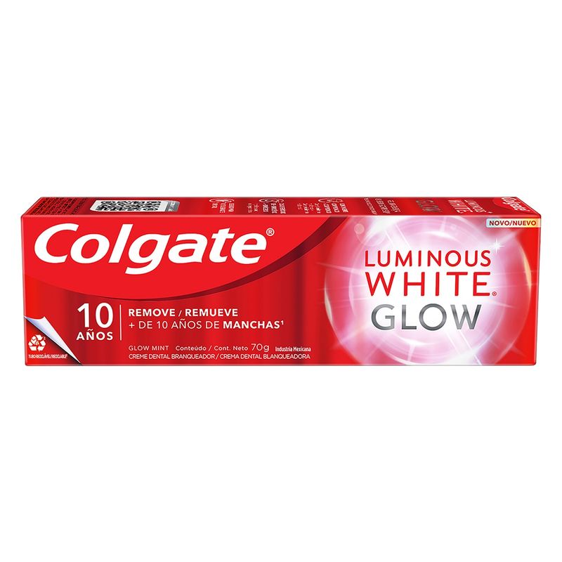 Creme-Dental-Colgate-Luminous-White-Glow-70G