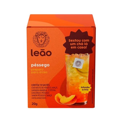 Cha Leao Drinks Pessego 10SQ