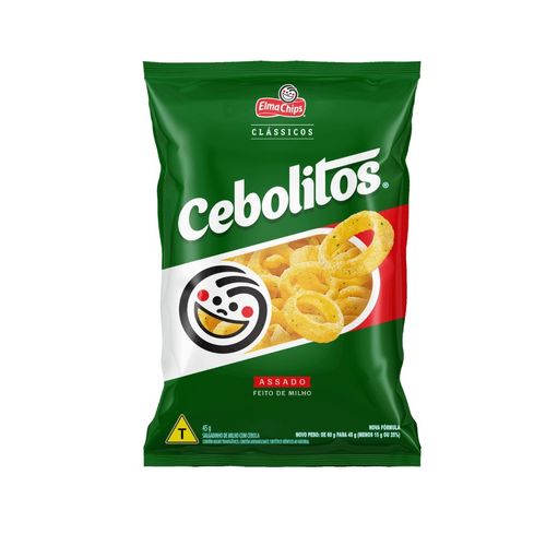 Salgadinho Cebolitos Elma Chips 45G