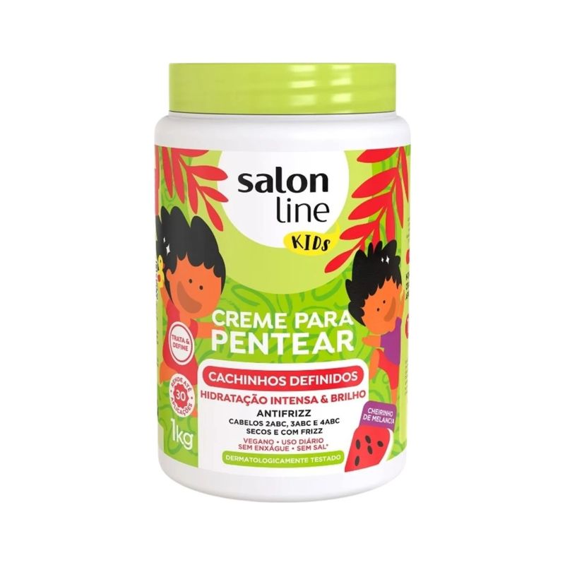 Creme-Pentear-Salon-Line-Kids-Cachinhos-Definidos-Melancia-1KG