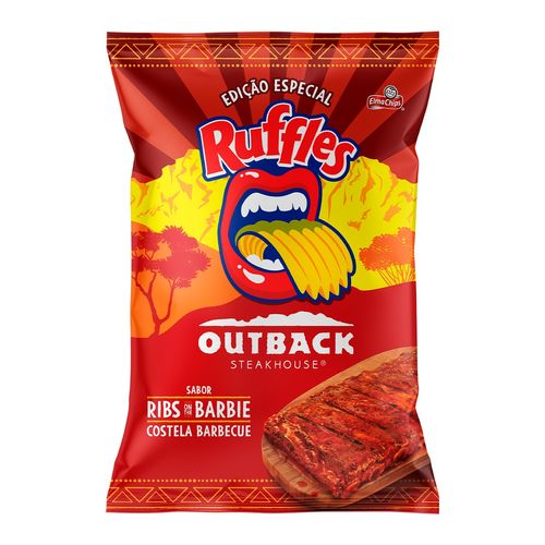 Batata Ruffles Outback 30G