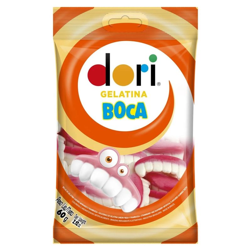 Balas-Gelatina-Dori-Boca-60G
