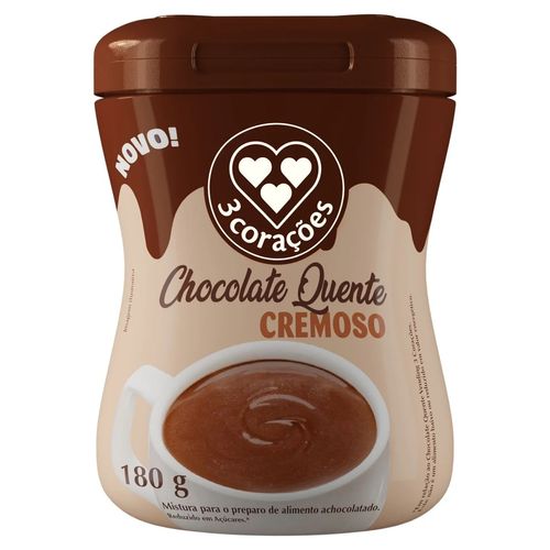 Chocolate Quente 3 Coracoes Cremoso 180G