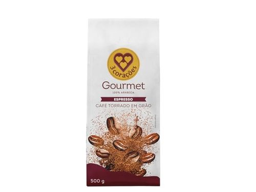 Cafe 3 Coracoes Grao Torrado Expresso 500G